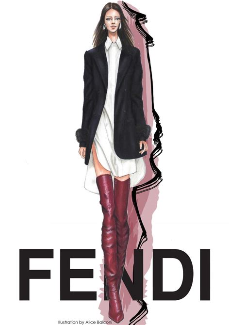 fendi concorso illustrazione|Magazine di illustrazione online .